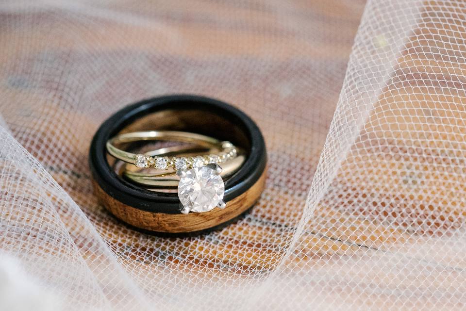 Bride Details wedding rings