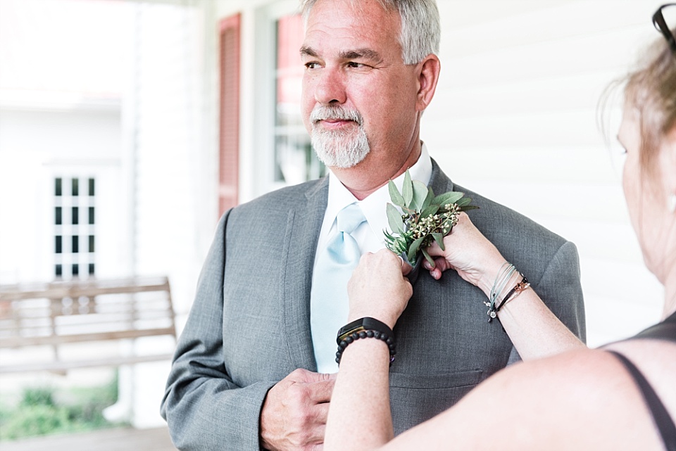 father of the bride boutonniere