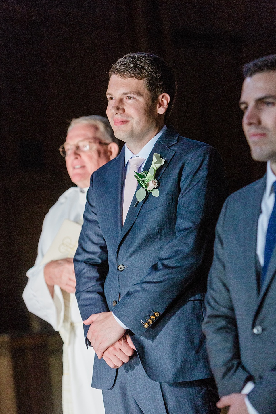 Scarritt Bennett Center wedding groom