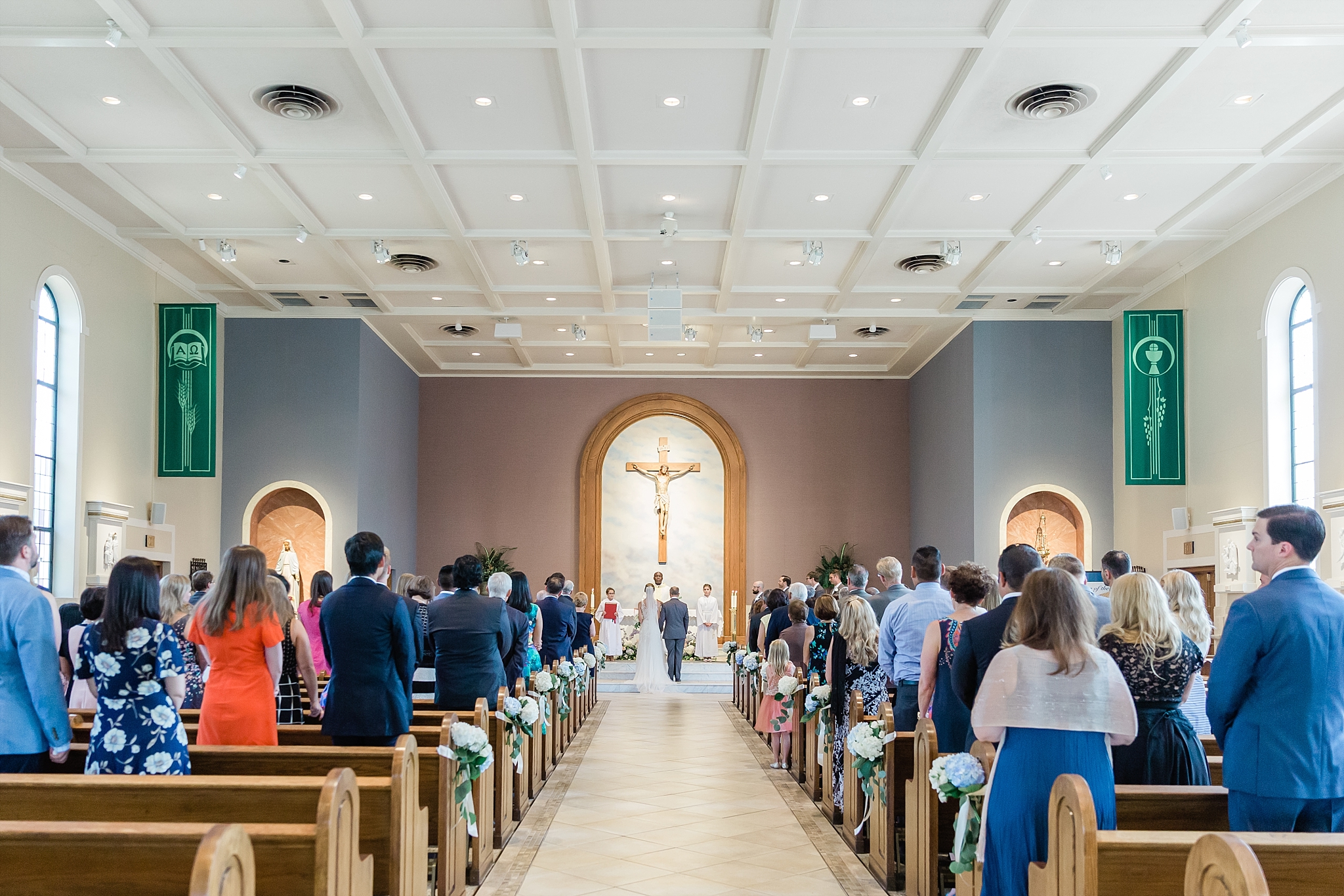 St. Ann Catholic church wedding Nashville 