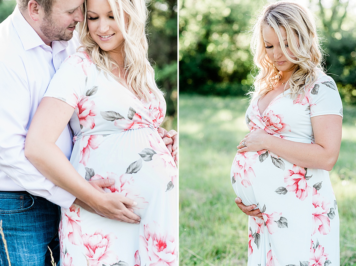 Natural outdoor maternity session Nashville