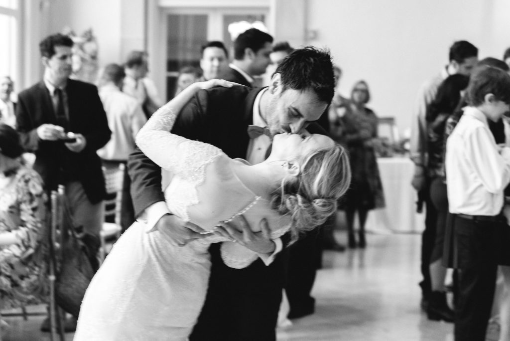Cheekwood mansion wedding bride and groom first dance