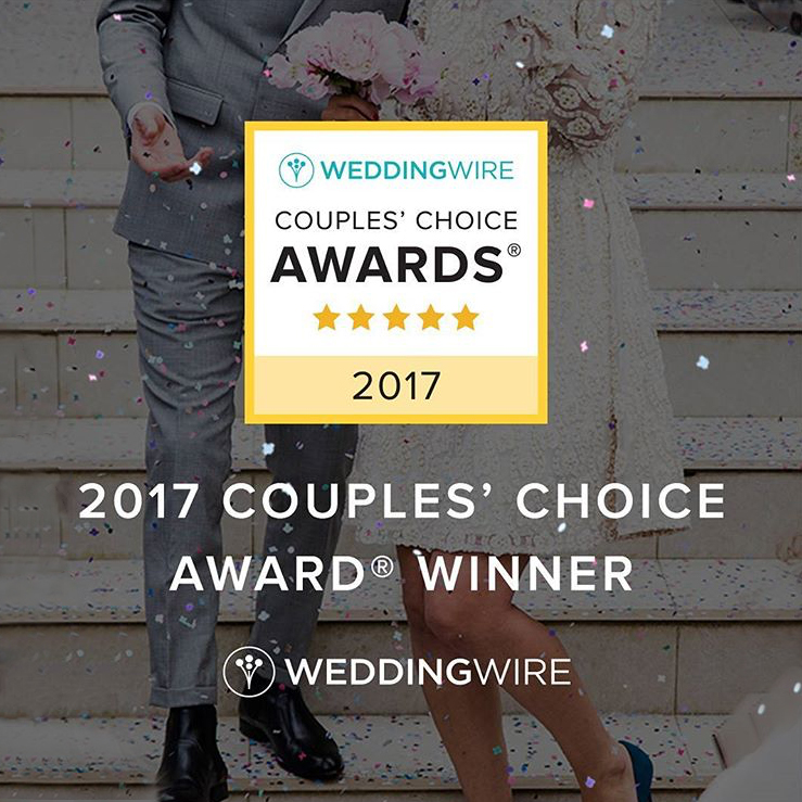 2017 WeddingWire Couples Choice Award Winner Rebecca Denton Photography