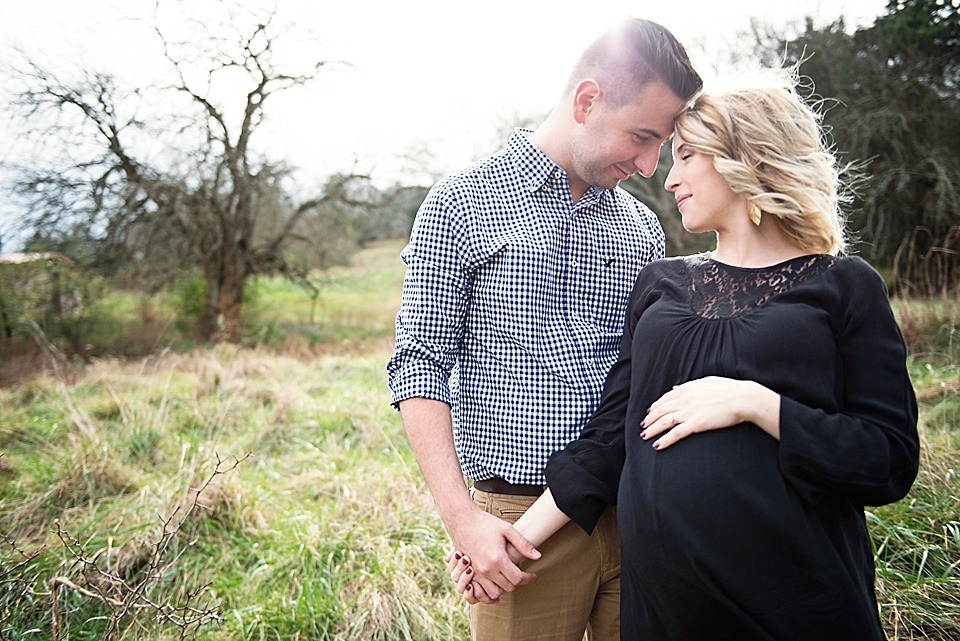 winter maternity session smith park brentwood tn