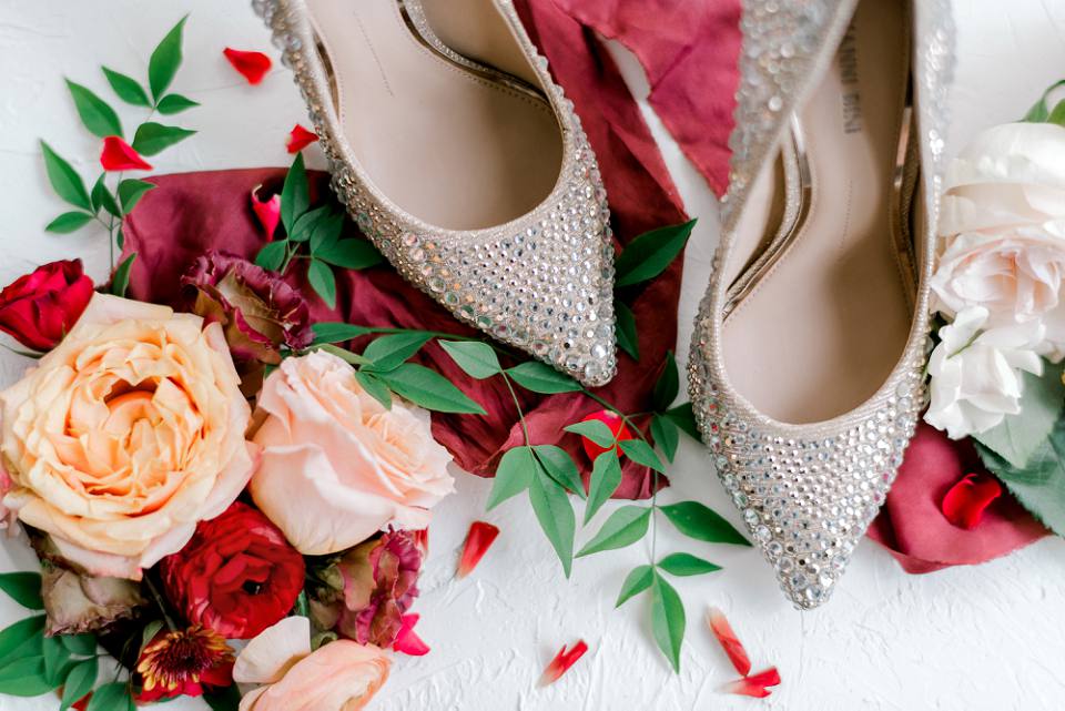 Fall colors and bride shoes Cedarwood Weddings