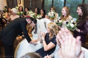 Bedeken ceremony bride Chabad of Nashville