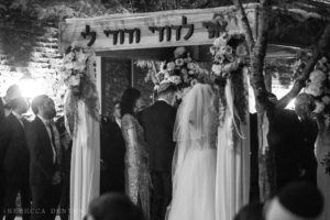 Jewish wedding outdoors chuppah Chabad of Nashville
