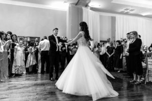 Jewish wedding reception dancing