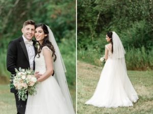 Bride and groom portraits Chabad of Nashville