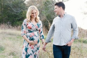 Outdoor fall maternity session Nashville