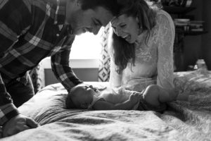 indoor lifestyle family photography session