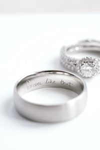 groom wedding ring inscription