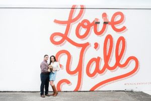 Nashville engagement murals