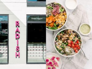 Radish Eats Restaurant Grain Bowls - Rebecca Denton Photography