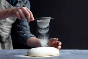 Flour Your Dreams Bakery Sifting Flour