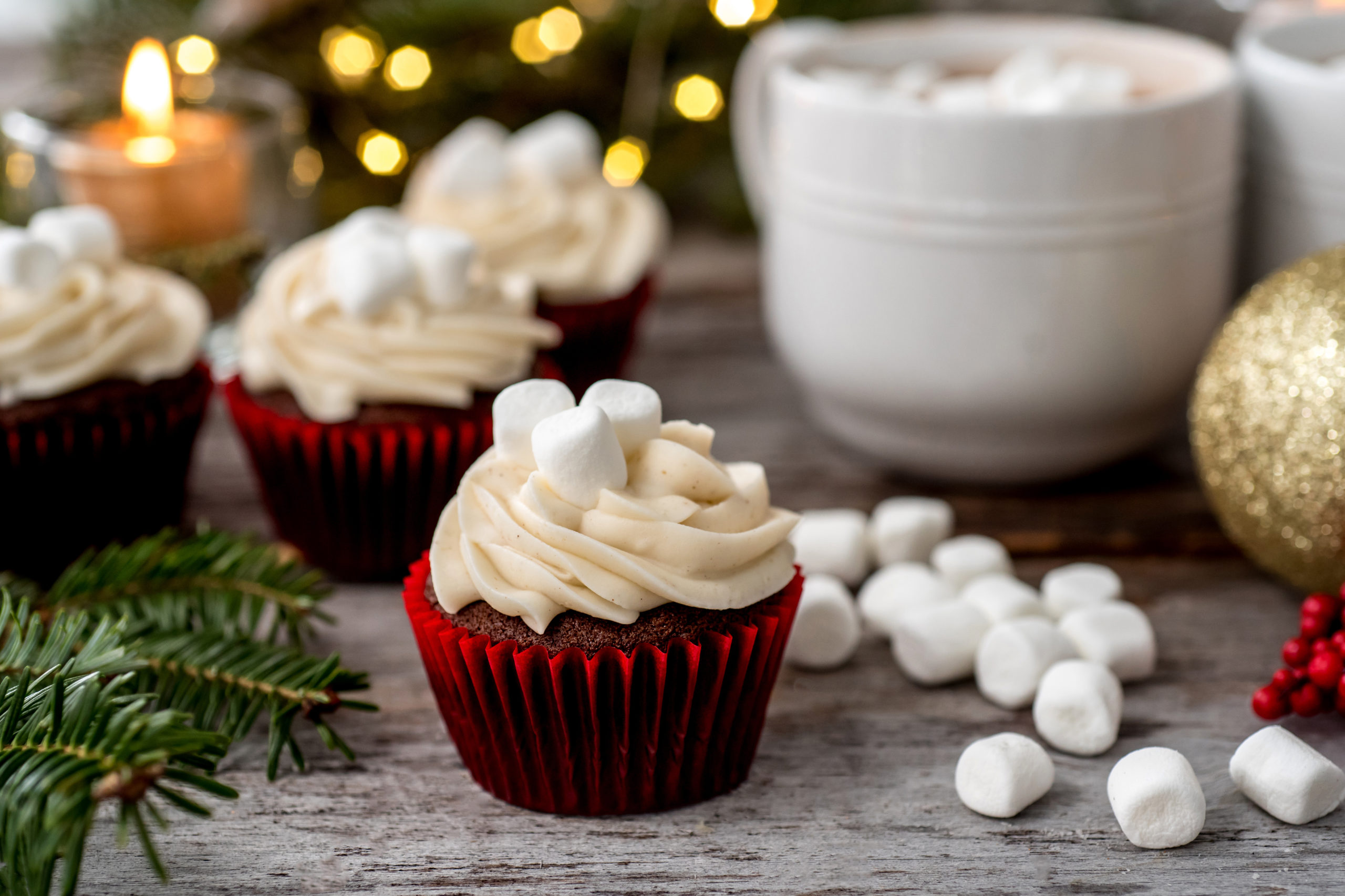 Hot Cocoa Cupcake from The Cupcake Collection